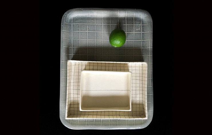 Set de plateaux de Cléo Charuet (Gallery S. Bensimon).