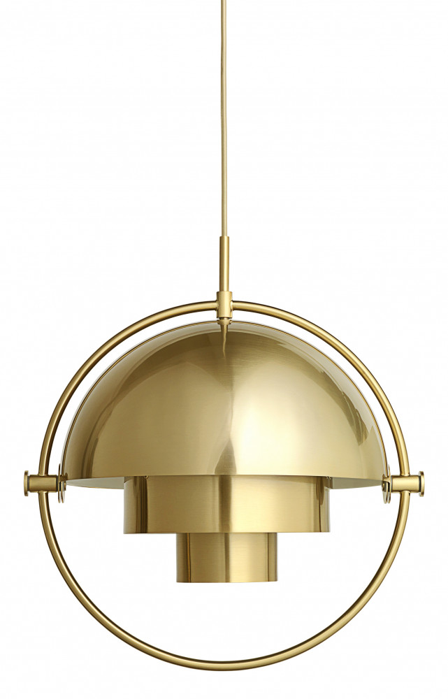 1/ Suspensions Multi-Lite (1972), en laiton, design Louis Weisdorf, à partir de 549 €. Gubi.