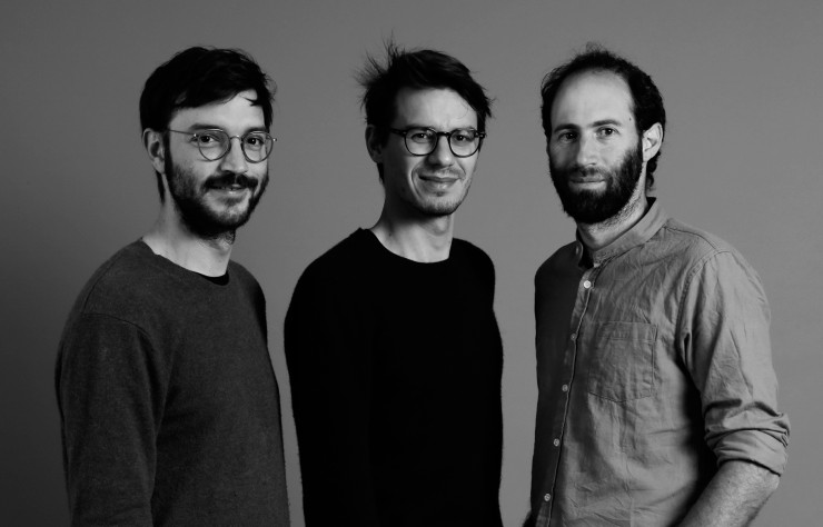 Laurent Didier, Louis Léger et Mathieu Le Ny.