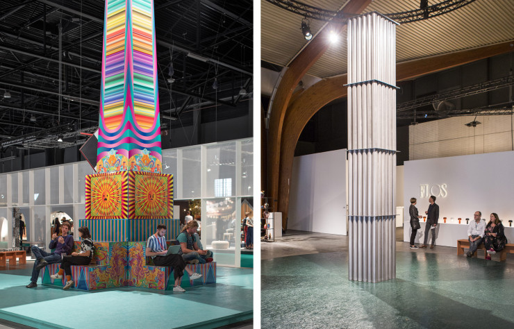 Obélisque d’Adam Nathaniel Furman et colonne du Studio Verter.