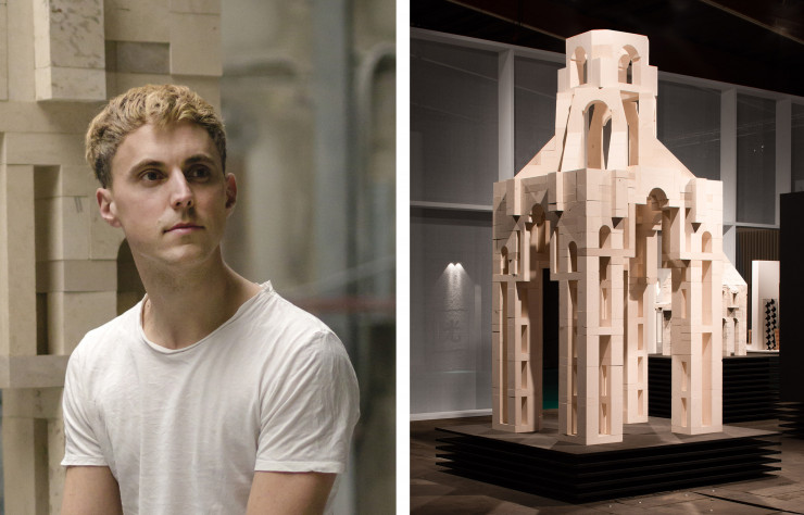 Conrad Willems présentait « Construction »…
