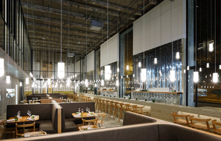 Les Grands Verres (2017), le restaurant du palais de Tokyo.