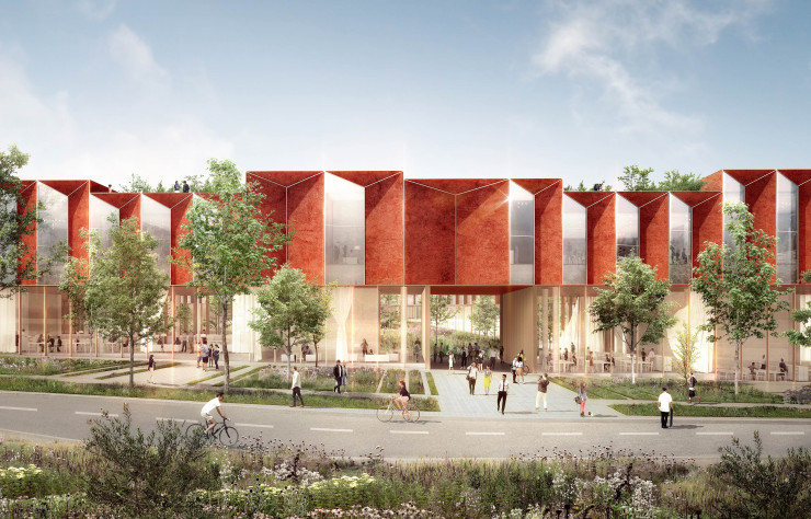 Prévus pour 2020, des bureaux conçus pour la ville de Massy.