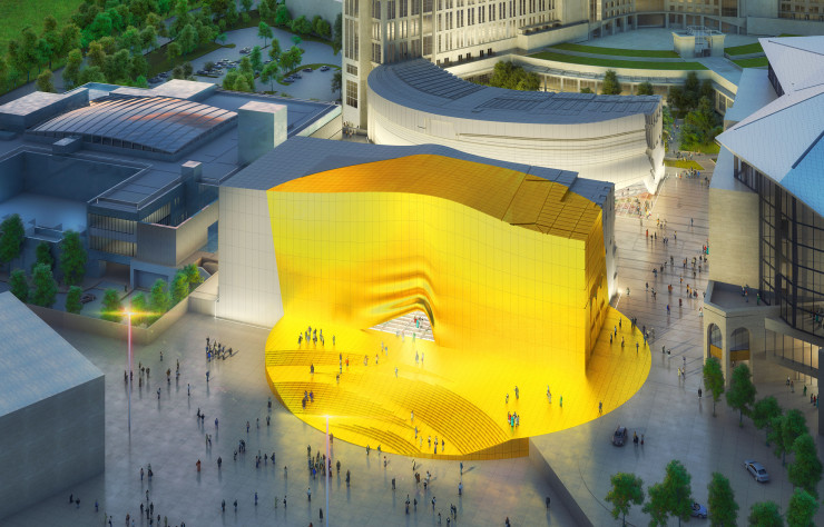 La discothèque prend place dans un vaste complexe proche de l’aéroport de Séoul.