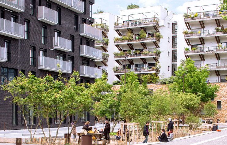 Aménagement de la place des Érables à Nantes (2018).