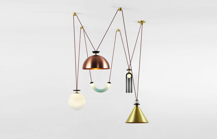 Collection de luminaires « Shape Up ».