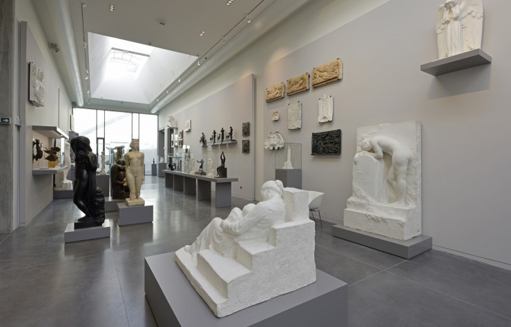 Une galerie créée dans l’extension du bâtiment. L’architecte à la tête du projet est le même qui avait opéré la transformation de l’ancienne piscine en musée au début des années 2000 : Jean-Paul Philippon.