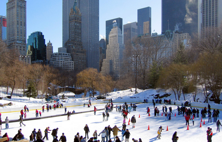 Patiner à Central Park, un rituel immuable pour de nombreux New-Yorkais.