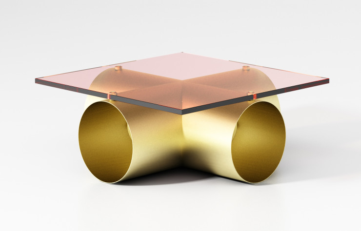 Table basse « Rör » de Fredrik Paulsen.