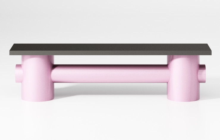 Banc « Rör » de Fredrik Paulsen.