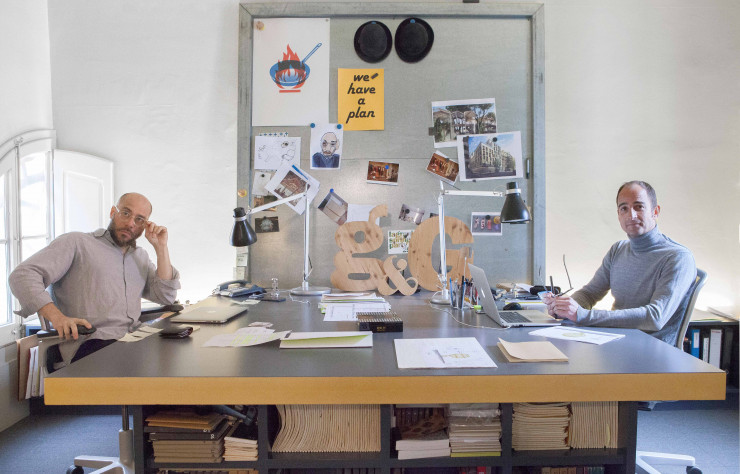 Gerard Sanmartí et Gabriele Schiavon travaillent ensemble depuis presque trente ans, et dans la bonne humeur !