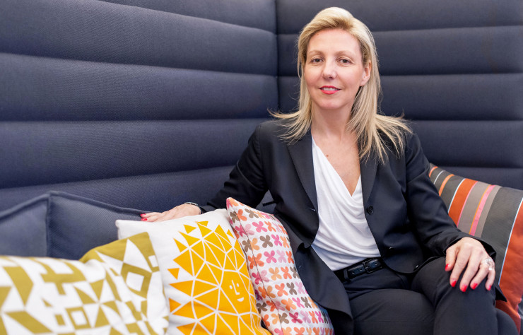 Isabelle de Ponfilly, directrice générale de Vitra France.