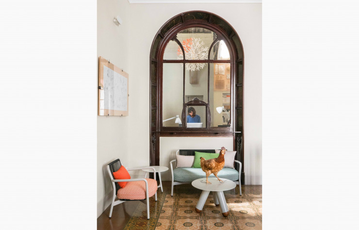 Une bonne dose de fantaisie a envahi le studio…