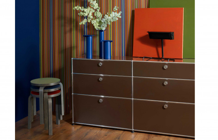 De nombreux objets contemporains intègrent le nouveau catalogue de Pierre Frey.