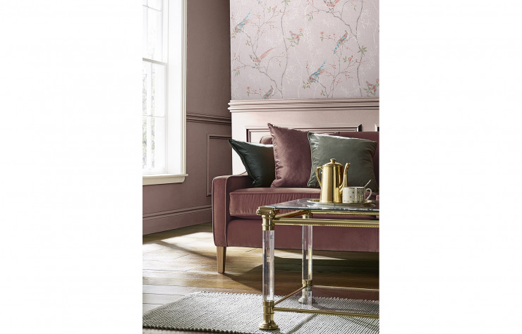 Papier peint « Toru Fleurs » (Graham & Brown).