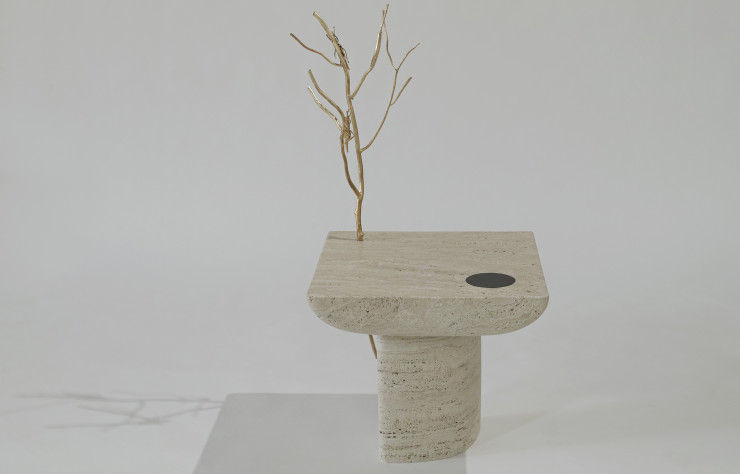 Table « Shifting Times » de Sibylle Tarazi.