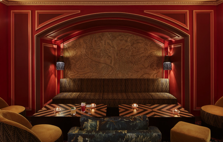 Le bar Cancan, un speakeasy au charme d’antan.