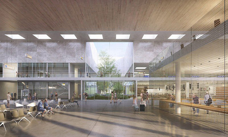 En 2023, l’aéroport de Schiphol inaugurera un nouveau terminal, conçu par l’agence néerlandaise Kaan Architecten.