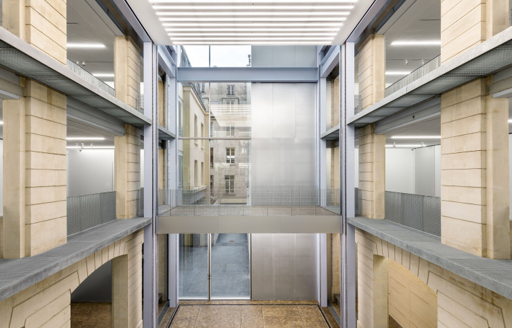 Sous la houlette de l’agence OMA, l’équipe parisienne s’est assurée du bon déroulement du chantier de Lafayette Anticipations.
