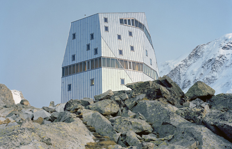 Refuge de Monte Zora de Bearth & Deplazes.