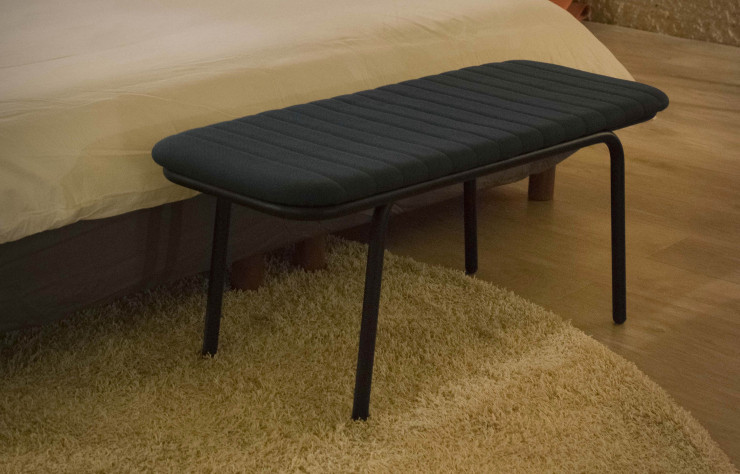 La palette de couleurs, des tissus comme de la structure, est également ouverte à la personnalisation.