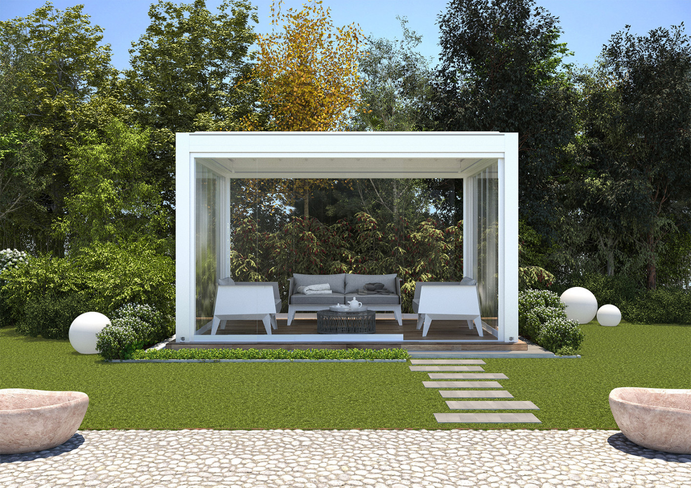 2. Pergola Gennius Isola 3, KE Outdoor Design Un accessoire d’ameublement à la modularité essentielle. Pour maximiser...