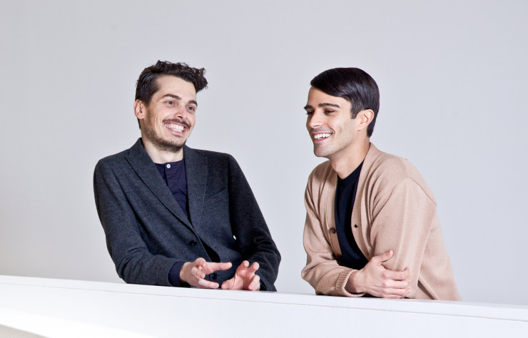 Les Italiens Andrea Trimarchi et Simone Farresin ont installé leur studio Formafantasma à Amsterdam.