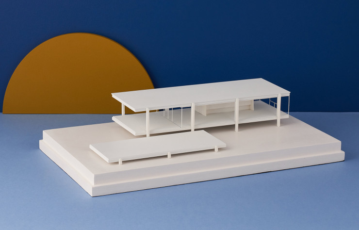 La Farnsworth House (Ludwig Mies ven der Rohe, 1946-1951).