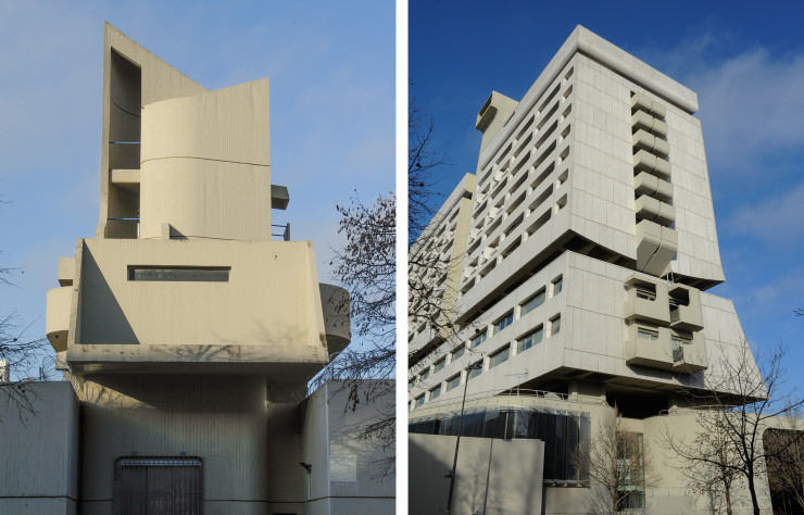 Elle ressemble à s’y méprendre à une Unité d’habitation de Le Corbusier. Longue barre d’immeuble adoucie par endroits de géométries courbes, la caserne Masséna (1971), dans le XIIIe arrondissement, doit pourtant son dessin à Jean Willerval, qui aurait qualifié sa bâtisse de « Cité radieuse, la poésie en plus, par l’arrondi général de la structure… »