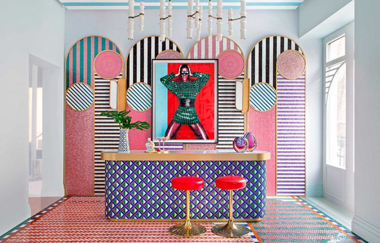 « Punk Bar » réalisé par le fabricant Sicis.
