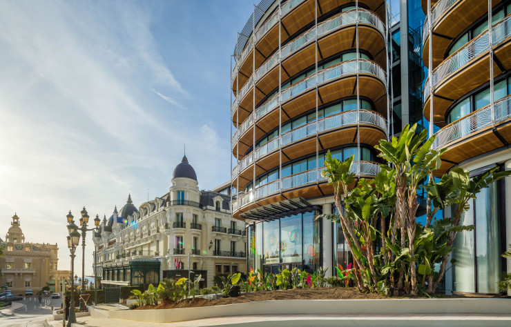 L’Hôtel de Paris et l’îlot de Richard Rogers, baptisé One Monte-Carlo.