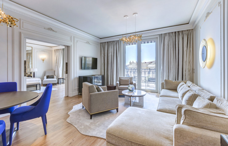 Lumière et espace ont guidé la rénovation des architectes, comme en témoigne cette suite « City view ».