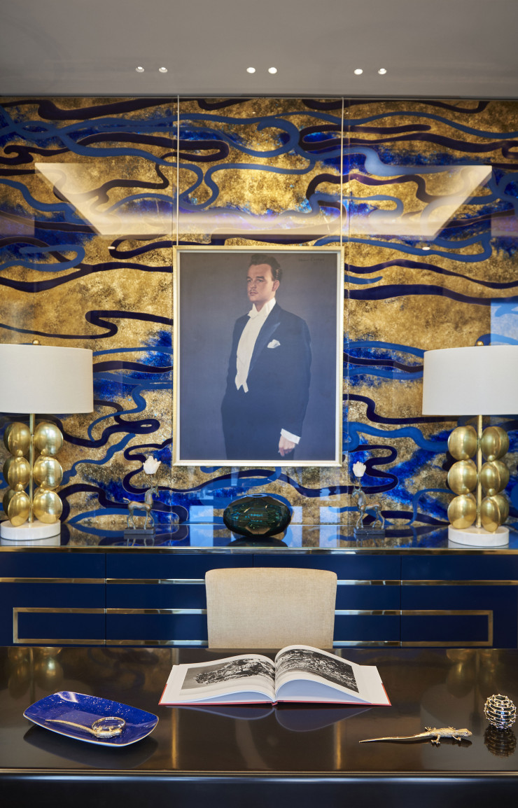 Bureau de la suite Prince Rainier III.