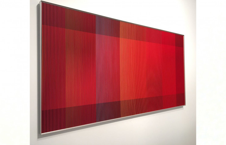 « Phisicromie 1760 » (2012) de Carlos Cruz-Diez.