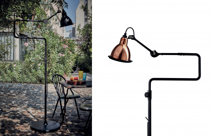 Lampadaire « N°411 » de Bernard-Albin Gras.