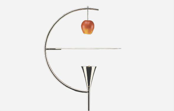 Lampe Newton d’Andrea Branzi (1998, Nemo).