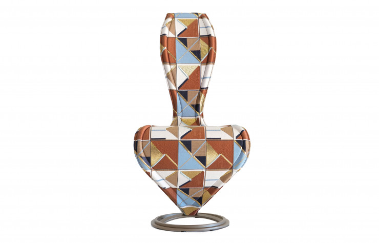 Chaise S-Chair Décor de Tom Dixon (2019, Cappellini).