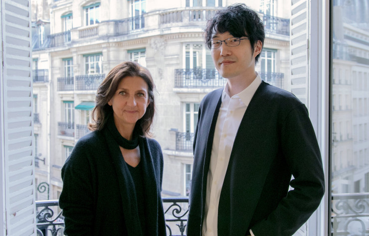Sophie Delafontaine (Longchamp) et Oki Sato (Nendo).