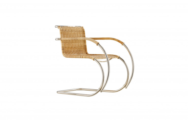 Fauteuil D 42 de Mies van der Rohe (1927).