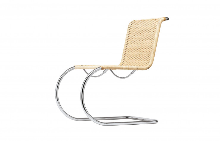 Chaise S533F de Mies van der Rohe (1927).