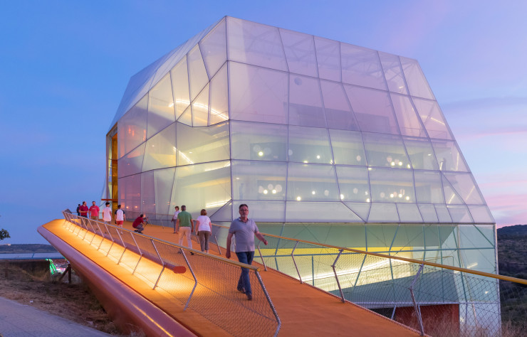 Le bâtiment de SelgasCano à Plasence (Espagne).