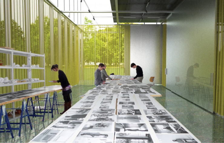 La plateforme du rez-de-chaussée, directement ouverte sur la ville, deviendra une arène pour artistes, architectes et designers.