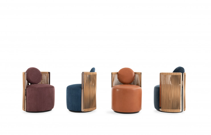 Fauteuil Thea (Fendi Casa).