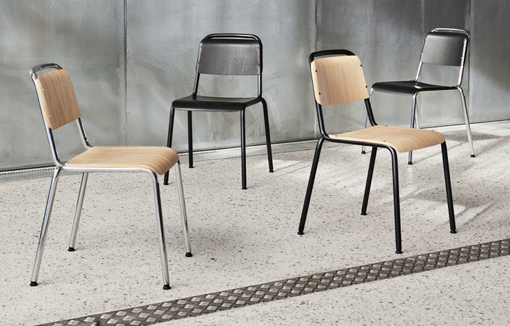 Chaises « Halftime » du studio Cobe.