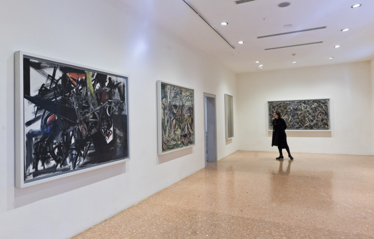 Dans la fondation Guggenheim, hébergée par un hôtel particulier du Grand Canal.