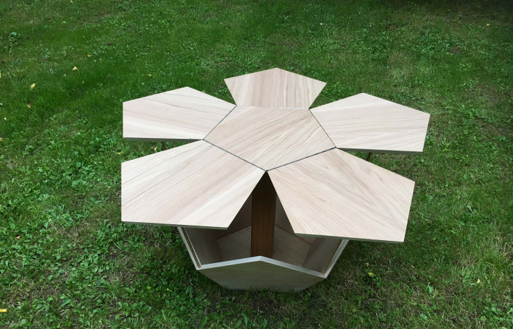 Table Flower Platon (Decimal Design).