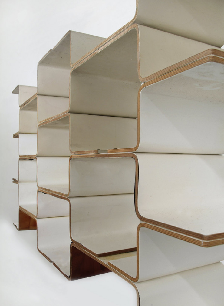 « Étagère » de Pierre Paulin (1968), à retrouver au sein de la section design du FRAC.