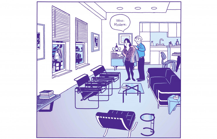 Planche tirée d’Asterios Polyp de David Mazzucchelli (2009)