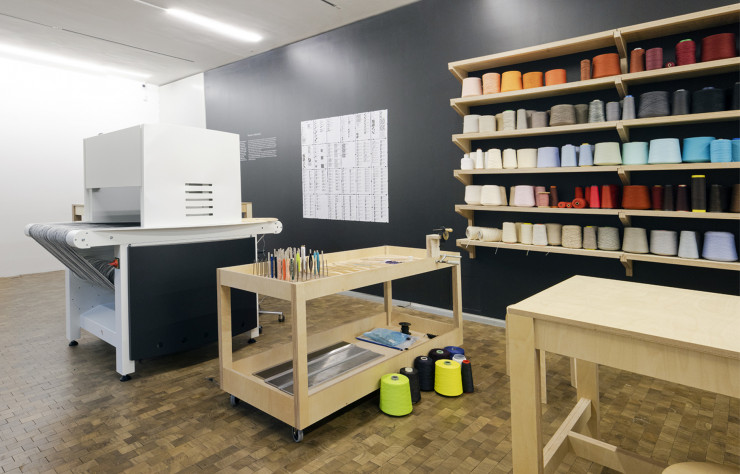 Pour tester le potentiel de TC2, comme pour le reste des expérimentations, des fils de lin sont fournis par des fabricants certifiés du label Master of Linen, garantissant une traçabilité 100 % made in Europe.