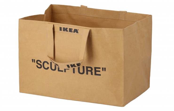 Ce sac en papier recyclé signé Virgil Abloh sera disponible cet automne…
